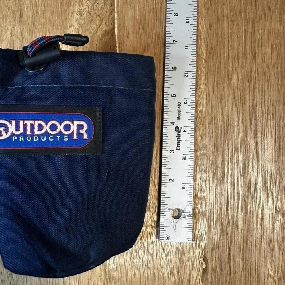 Outdoor Products Navy Blue Fanny Pack Waist Bag Belt Bag with Pouch